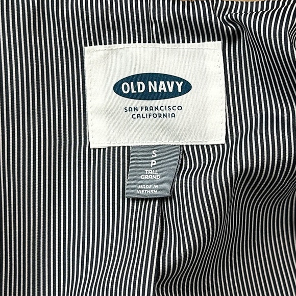 Khaki cotton nylon blend trench coat SZ ST - Picture 4 of 8